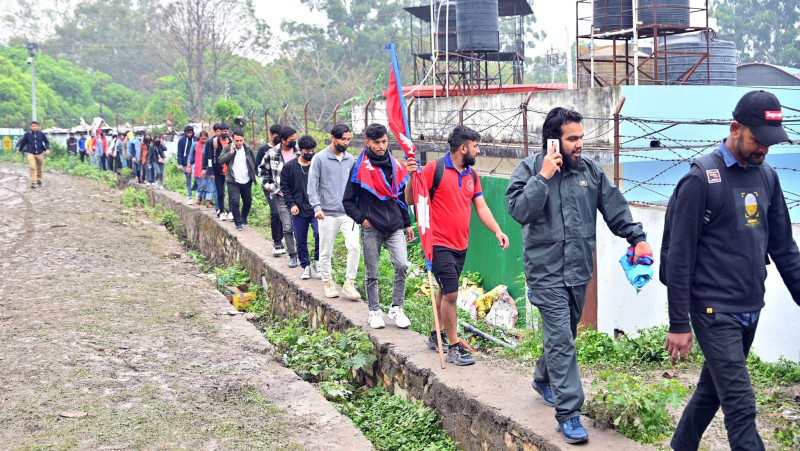समर्थकले भरिँदै टियू मैदान (तस्वीरहरू)